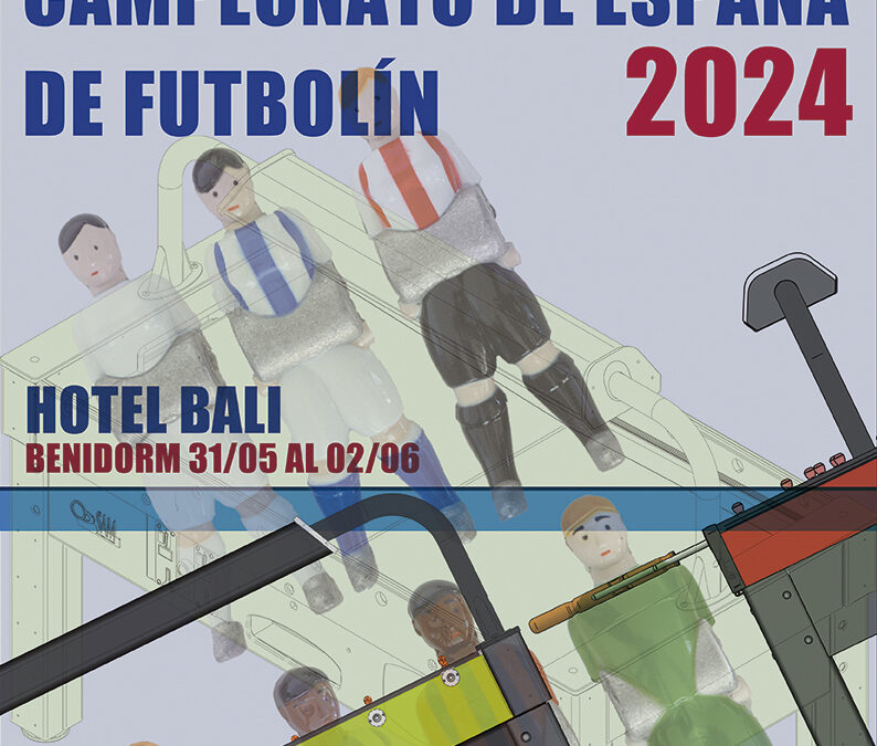 CAMPEONATO DE ESPAÑA DE FUTBOLÍN TECNO 2024