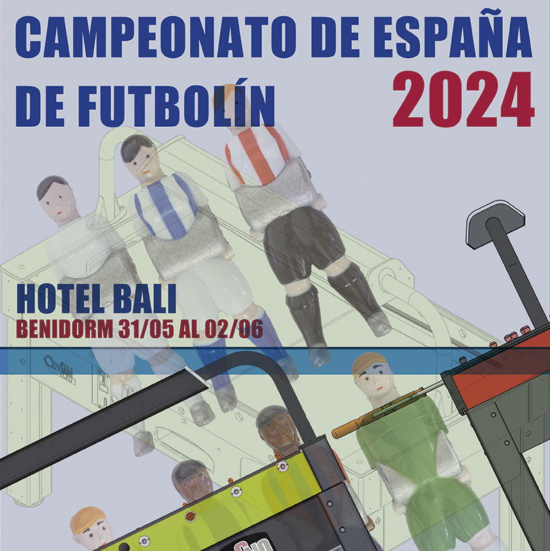 CAMPEONATO DE ESPAÑA DE FUTBOLÍN TECNO 2024
